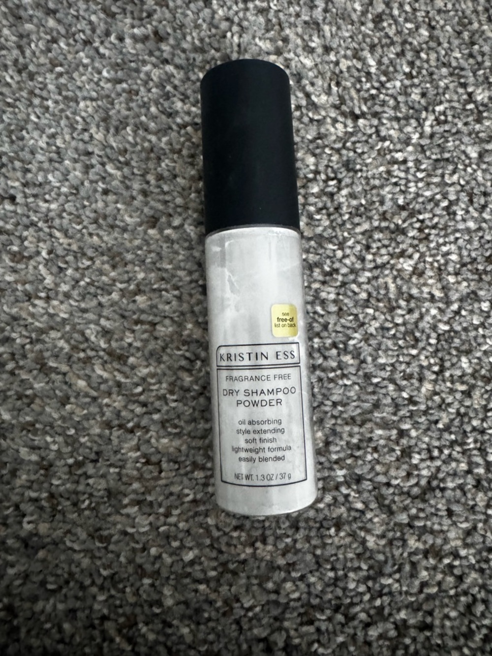 Kristin Ess Fragrance-Free Dry Shampoo Powder - White